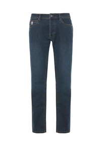 Pantalone denim cinque tasche slim fit