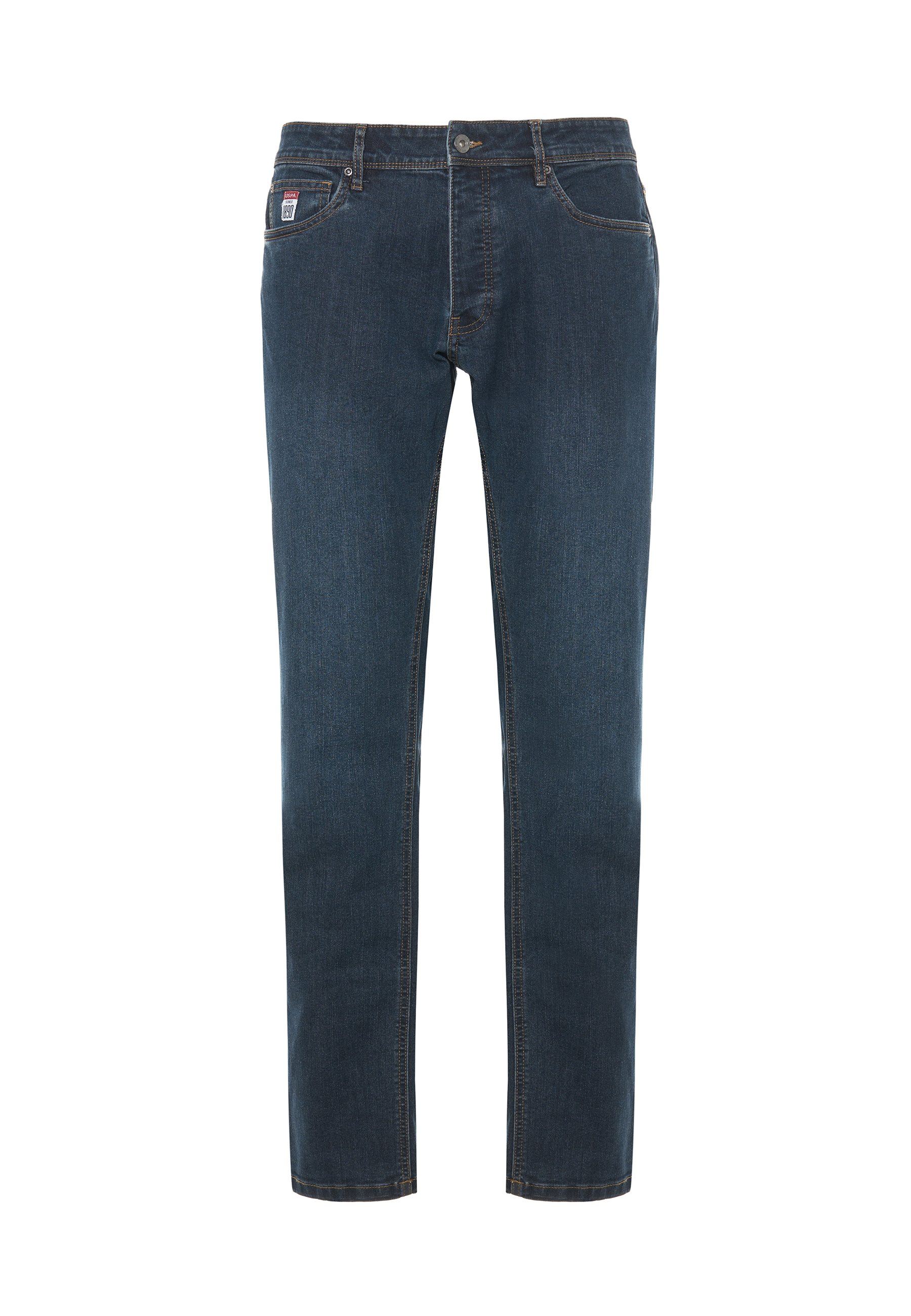 Pantalone denim cinque tasche slim fit