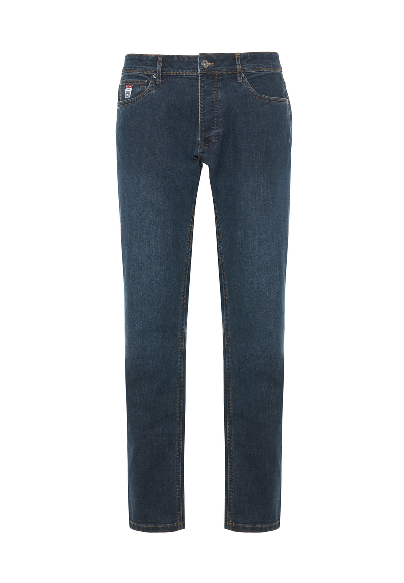 Pantalone denim cinque tasche slim fit
