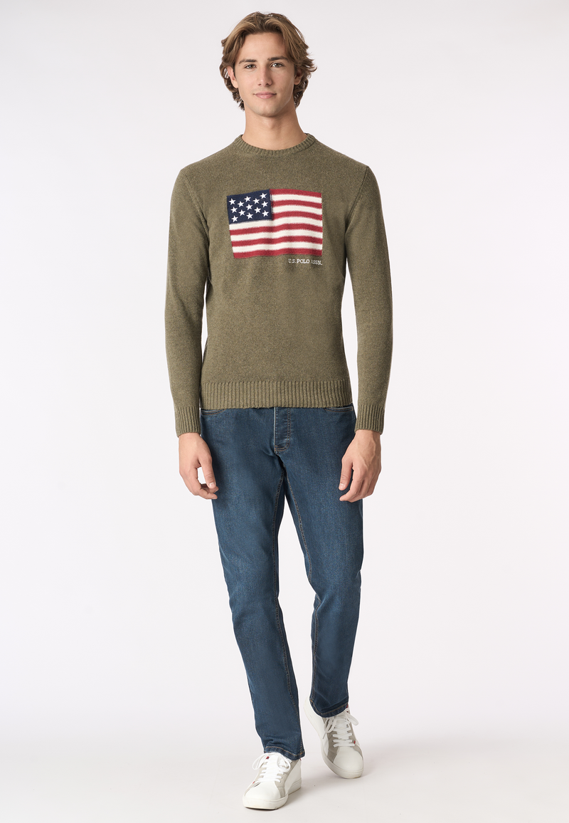 Pantalone denim cinque tasche slim fit