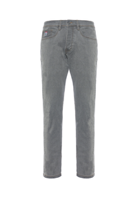 Pantalone denim cinque tasche tapered fit