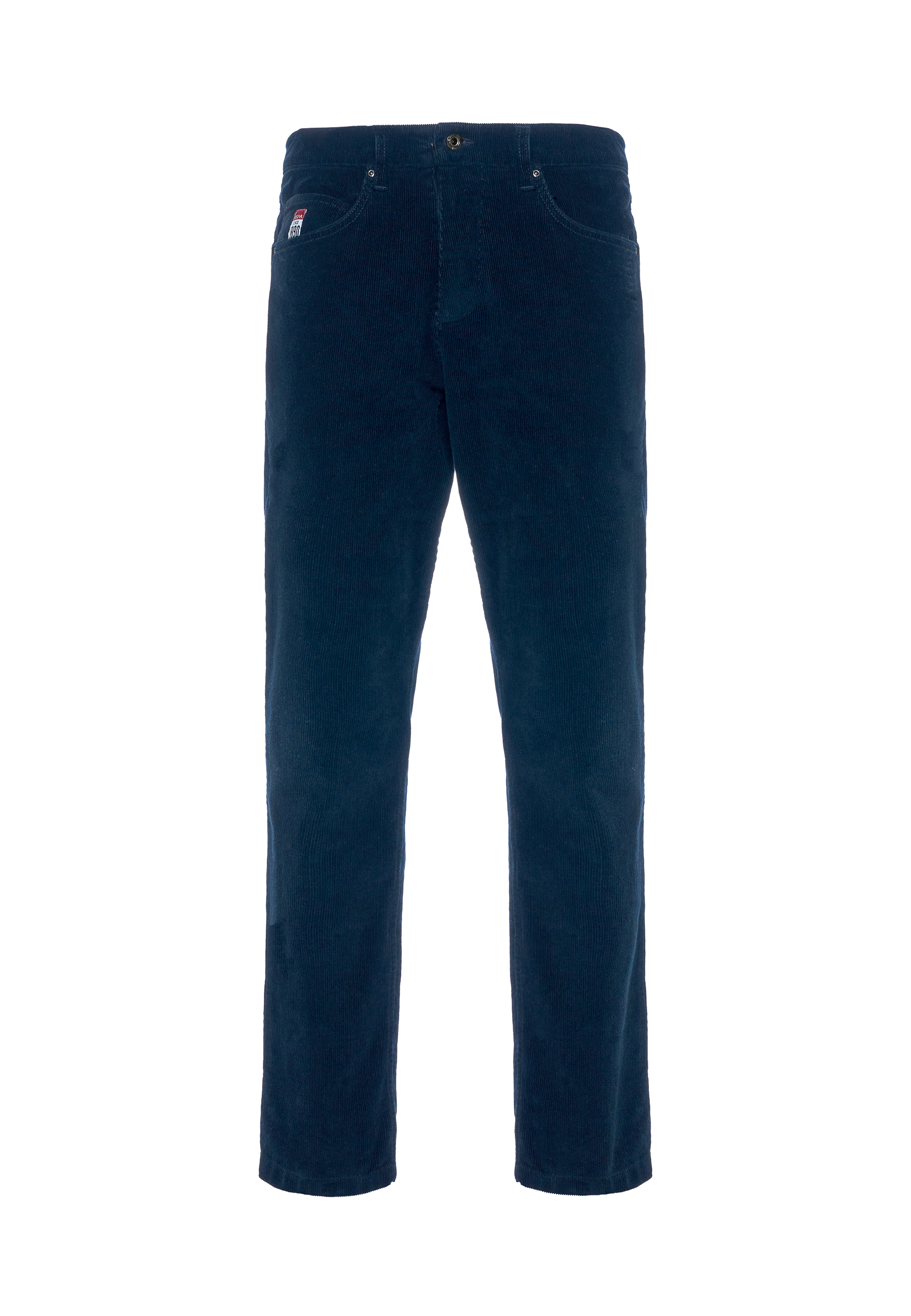Pantalone cinque tasche in velluto taperede fit