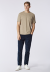Pantalone cinque tasche in velluto taperede fit