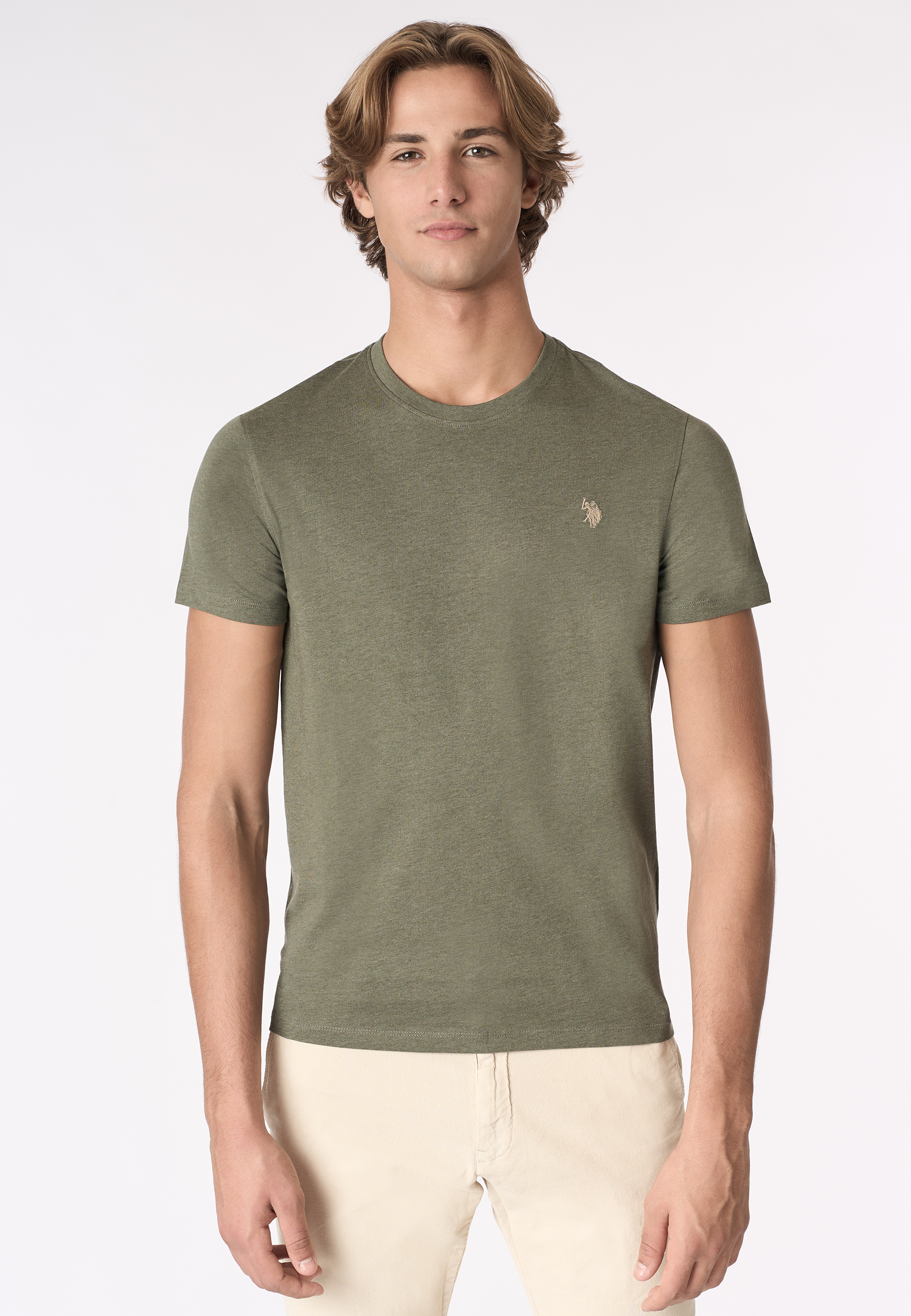 T-shirt girocollo melange