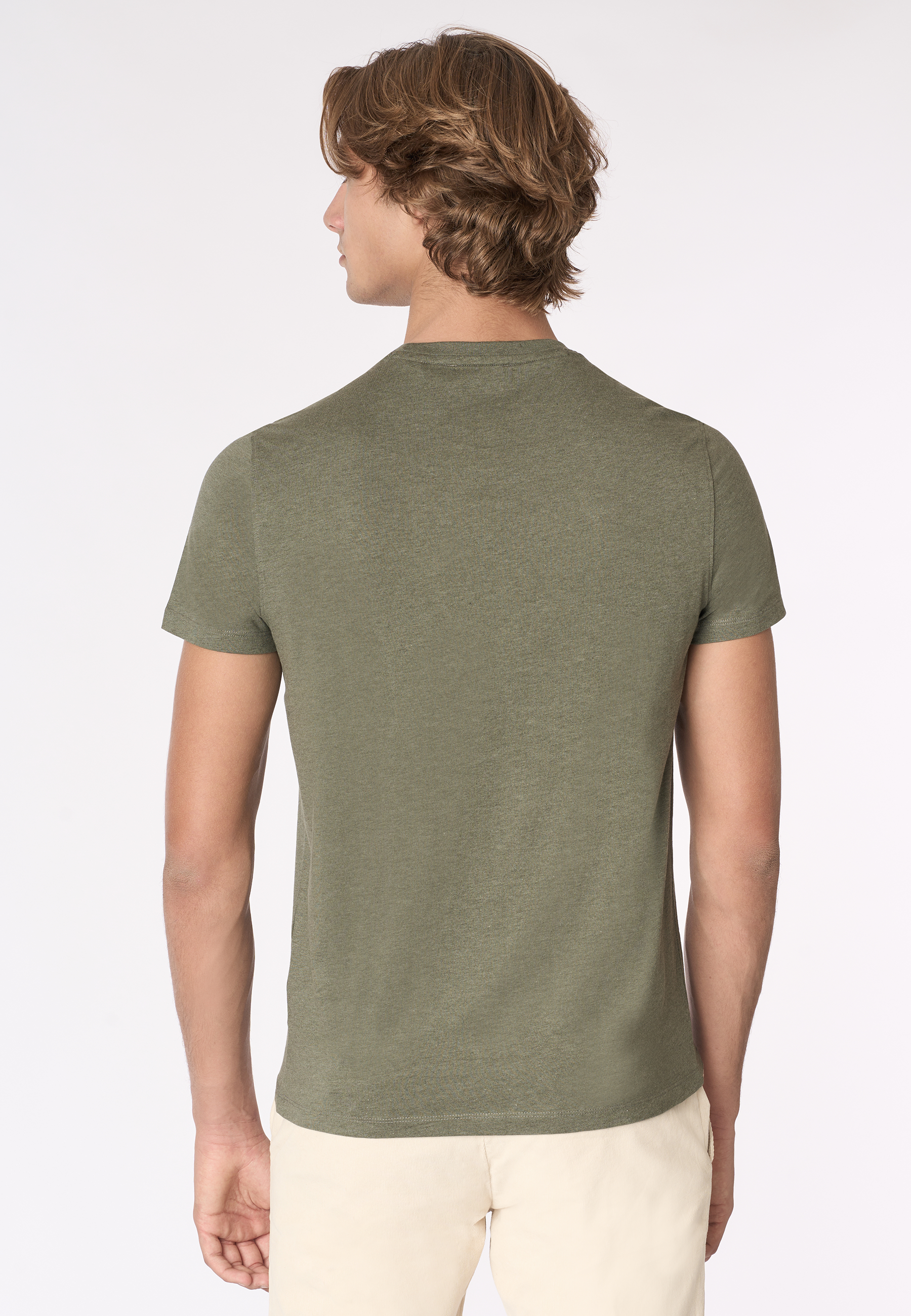 T-shirt girocollo melange
