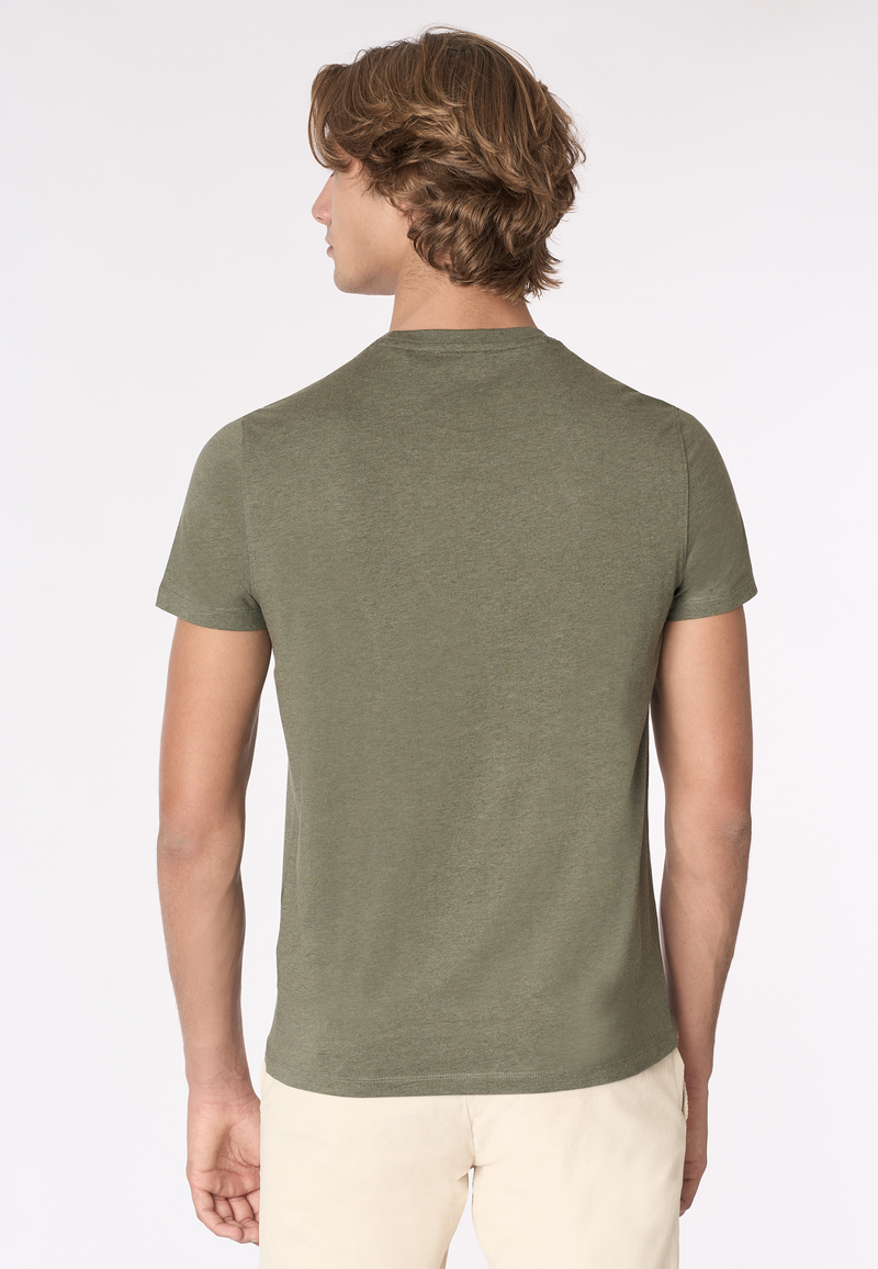 T-shirt girocollo melange