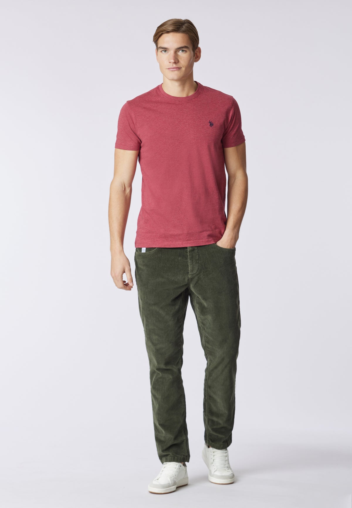 T-shirt girocollo melange