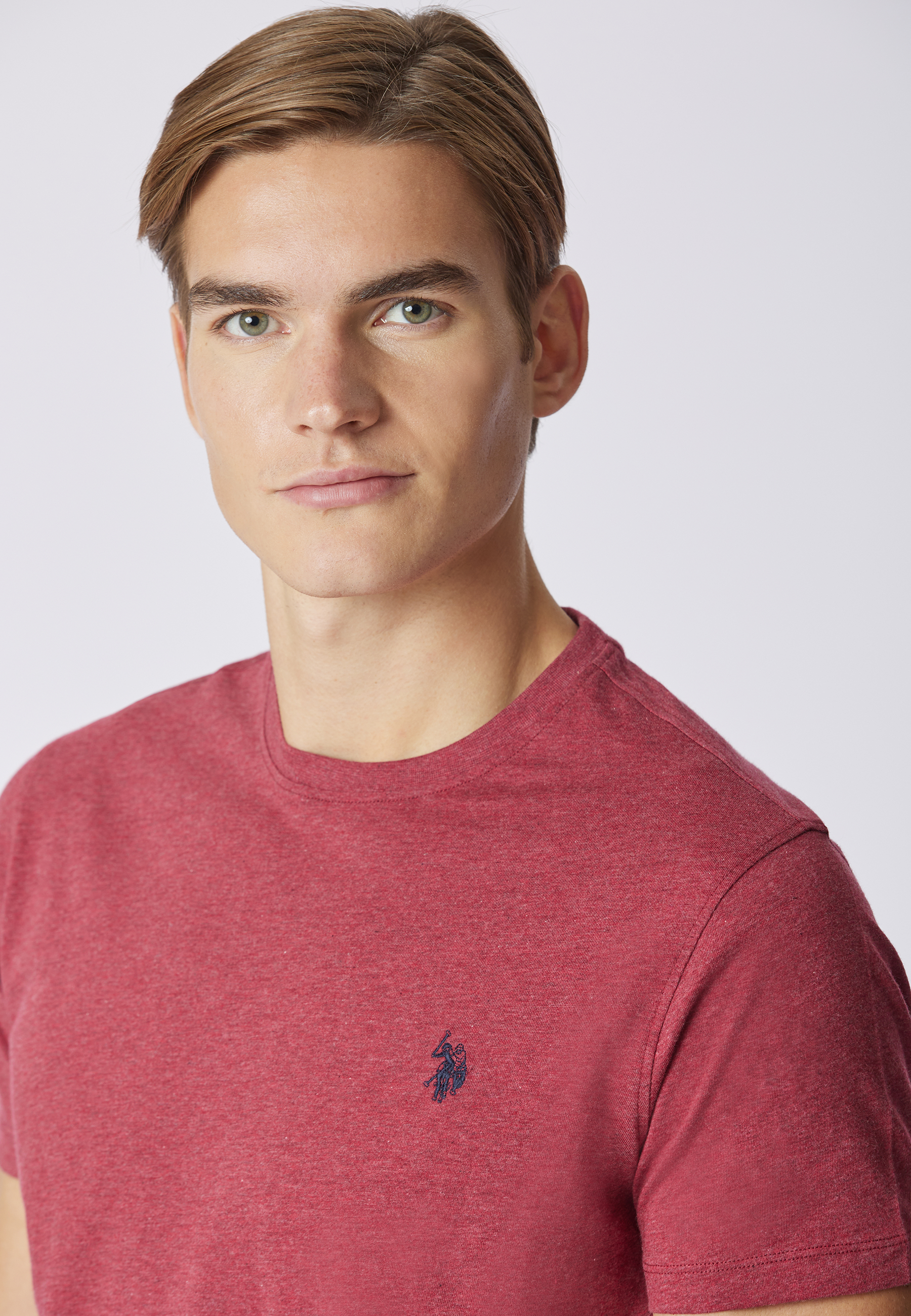 T-shirt girocollo melange