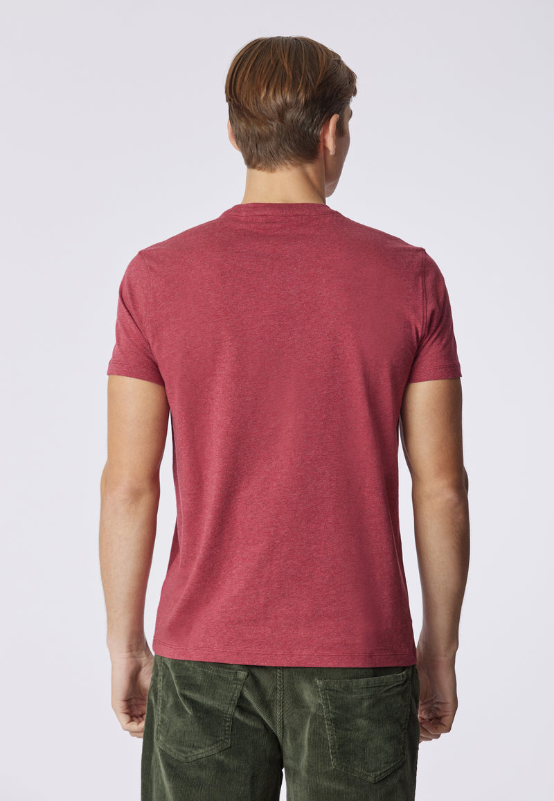 T-shirt girocollo melange
