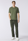 T-shirt girocollo melange con taschino