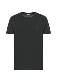 T-shirt in cotone jersey stretch con logo