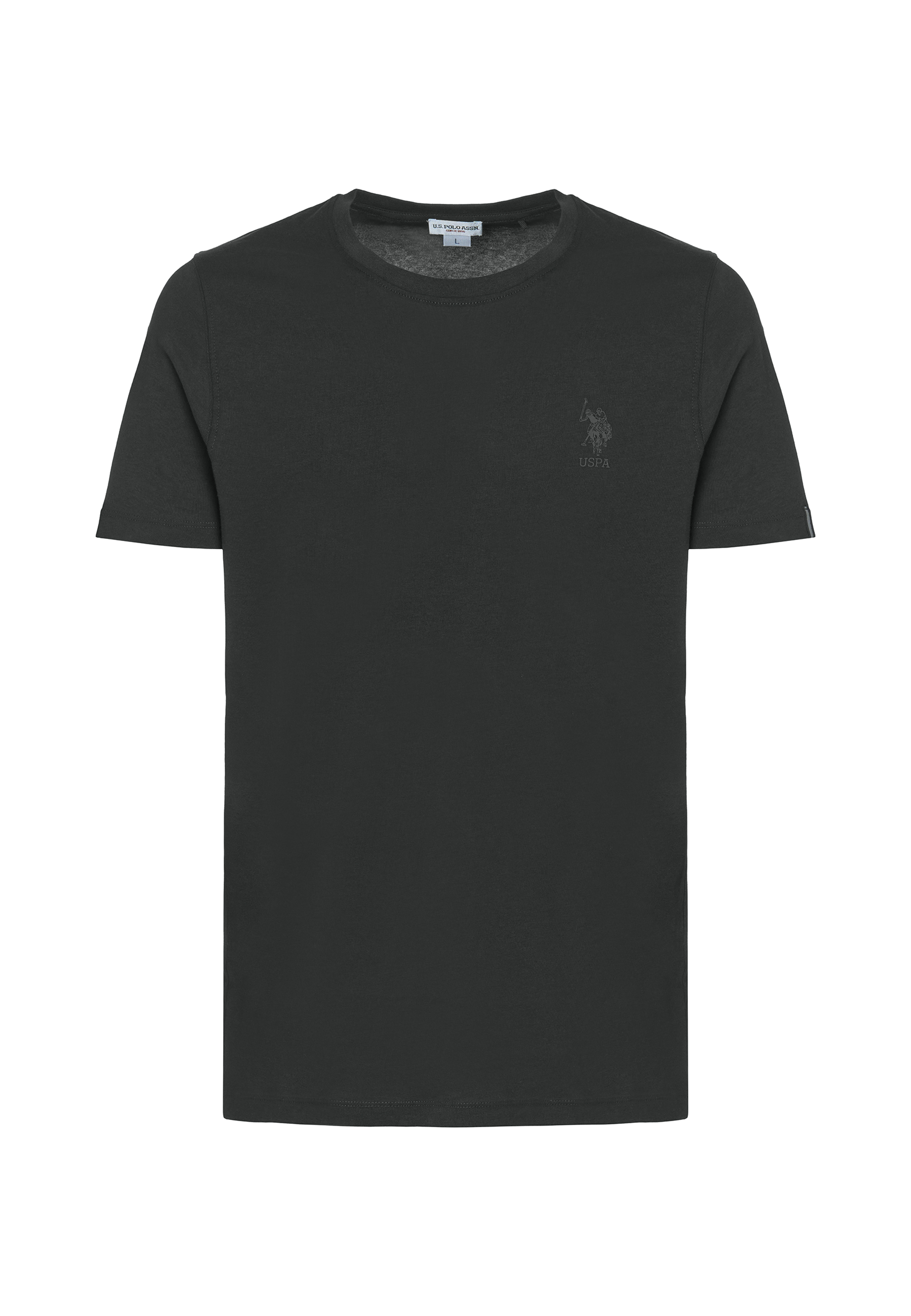 T-shirt in cotone jersey stretch con logo