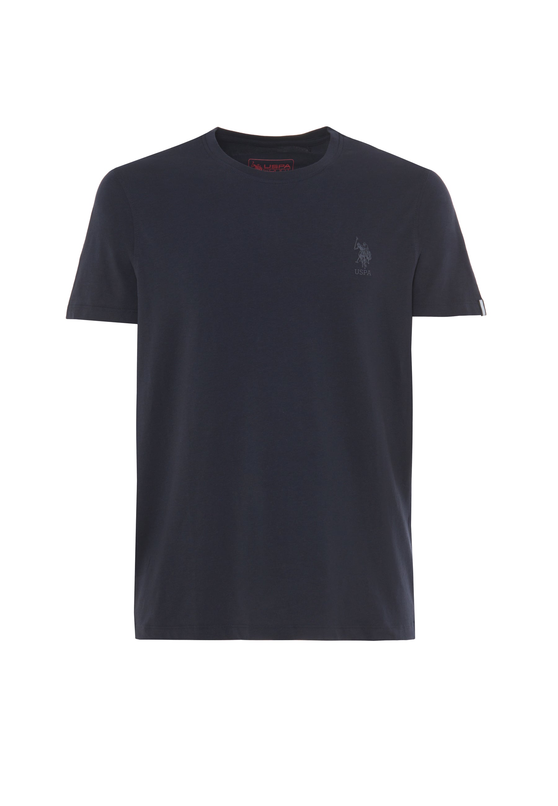 T-shirt in cotone jersey stretch con logo