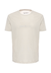 T-shirt girocollo in cotone stretch jersey con stampa