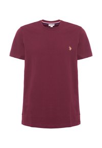 T-shirt a maniche corte heavy jersey con logo