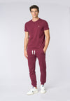 T-shirt a maniche corte heavy jersey con logo