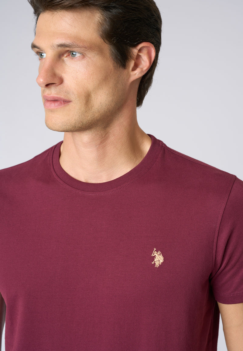 T-shirt a maniche corte heavy jersey con logo