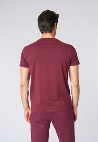 T-shirt a maniche corte heavy jersey con logo