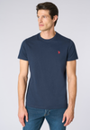 T-shirt a maniche corte heavy jersey con logo