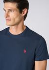 T-shirt a maniche corte heavy jersey con logo