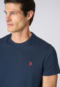T-shirt a maniche corte heavy jersey con logo