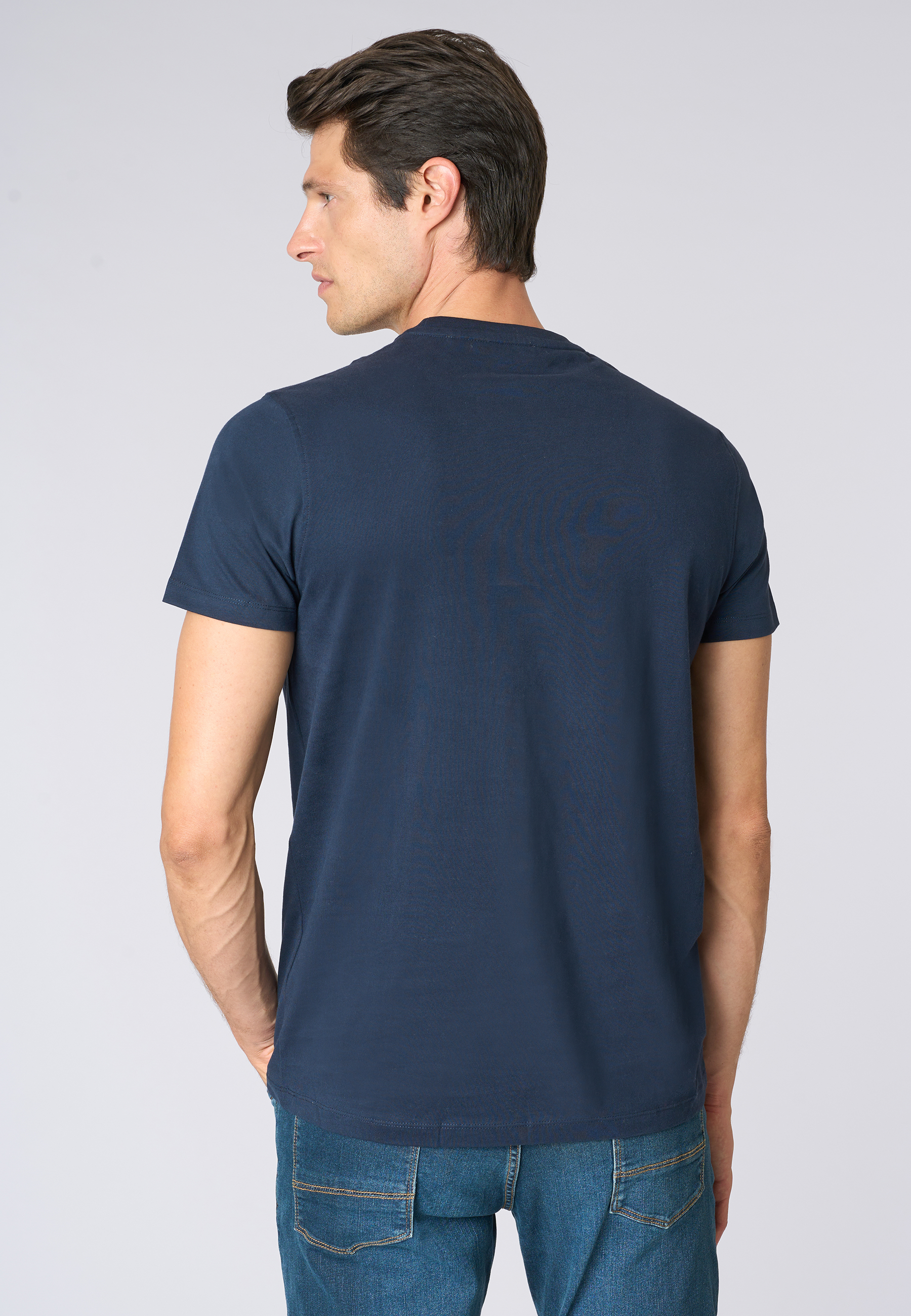 T-shirt a maniche corte heavy jersey con logo