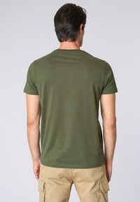 T-shirt a maniche corte heavy jersey con logo