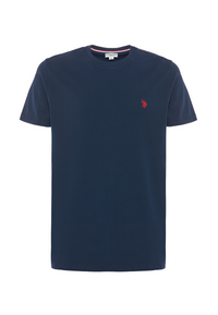 T-shirt girocollo in cotone