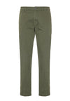 Pantalone chino in cotone stretch gabardine