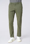 Pantalone chino in cotone stretch gabardine