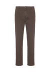 Pantalone chino in cotone stretch gabardine