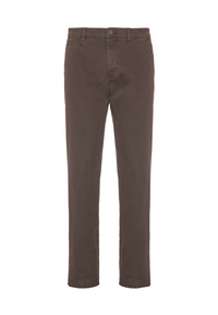 Pantalone chino in cotone stretch gabardine
