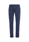 Pantalone chino in cotone stretch gabardine