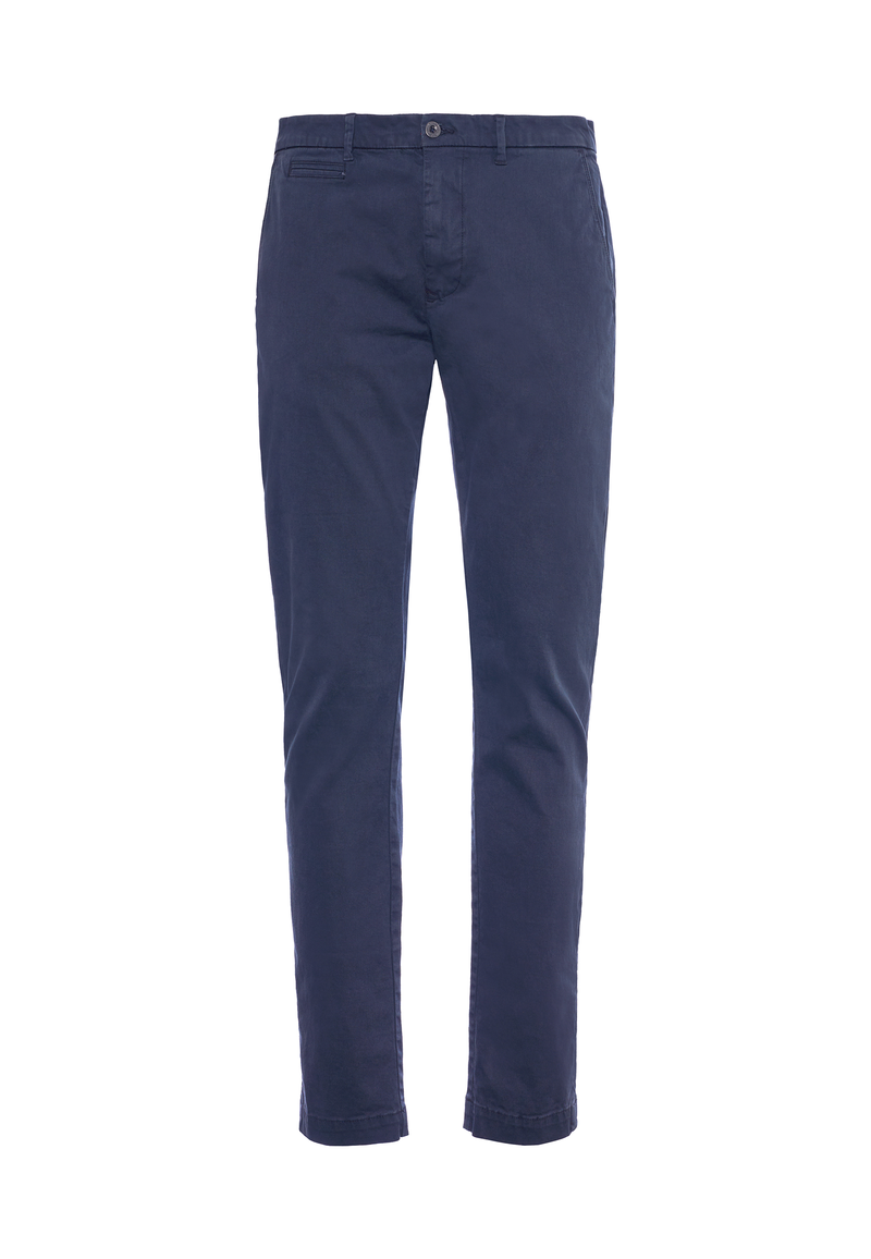 Pantalone chino in cotone stretch gabardine