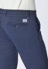 Pantalone chino in cotone stretch gabardine