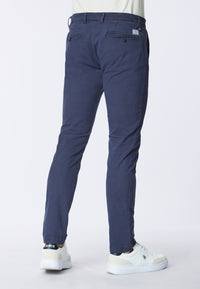 Pantalone chino in cotone stretch gabardine