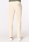 Pantalone chino in velluto stretch