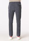 Pantalone chino in velluto stretch