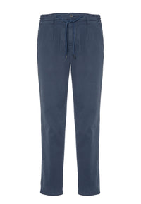 Pantalone chino jogger in cotone stretch