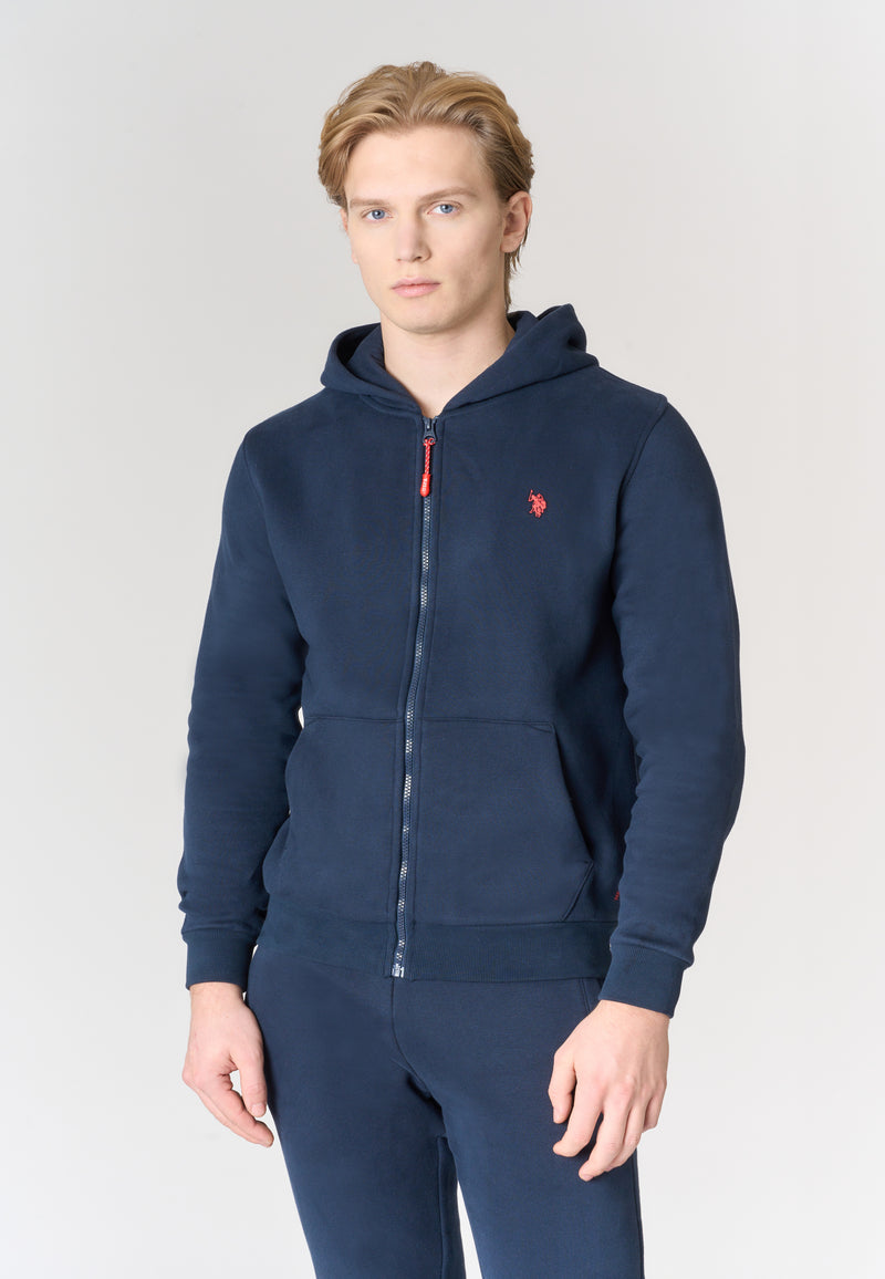 Felpa con cappuccio felpata internamente