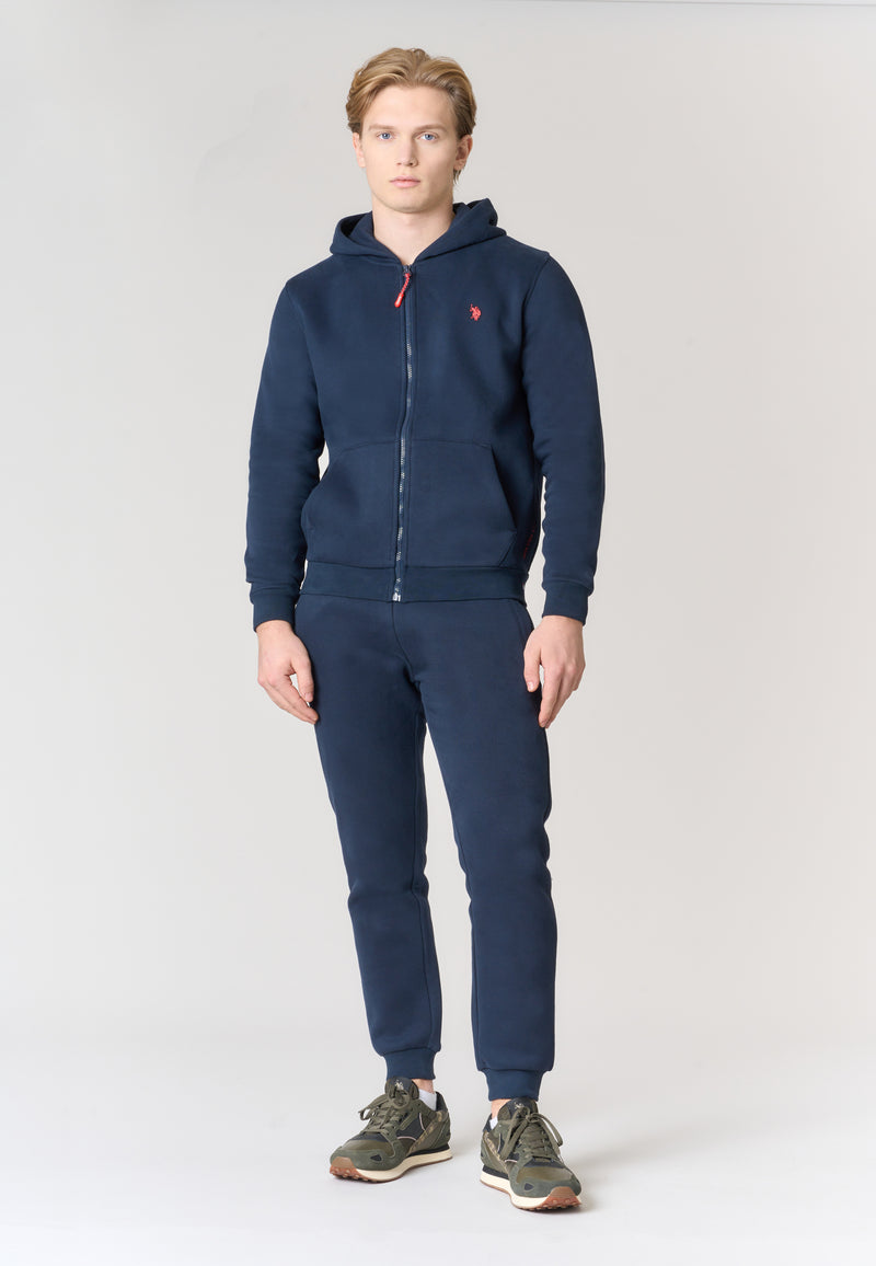 Felpa con cappuccio felpata internamente