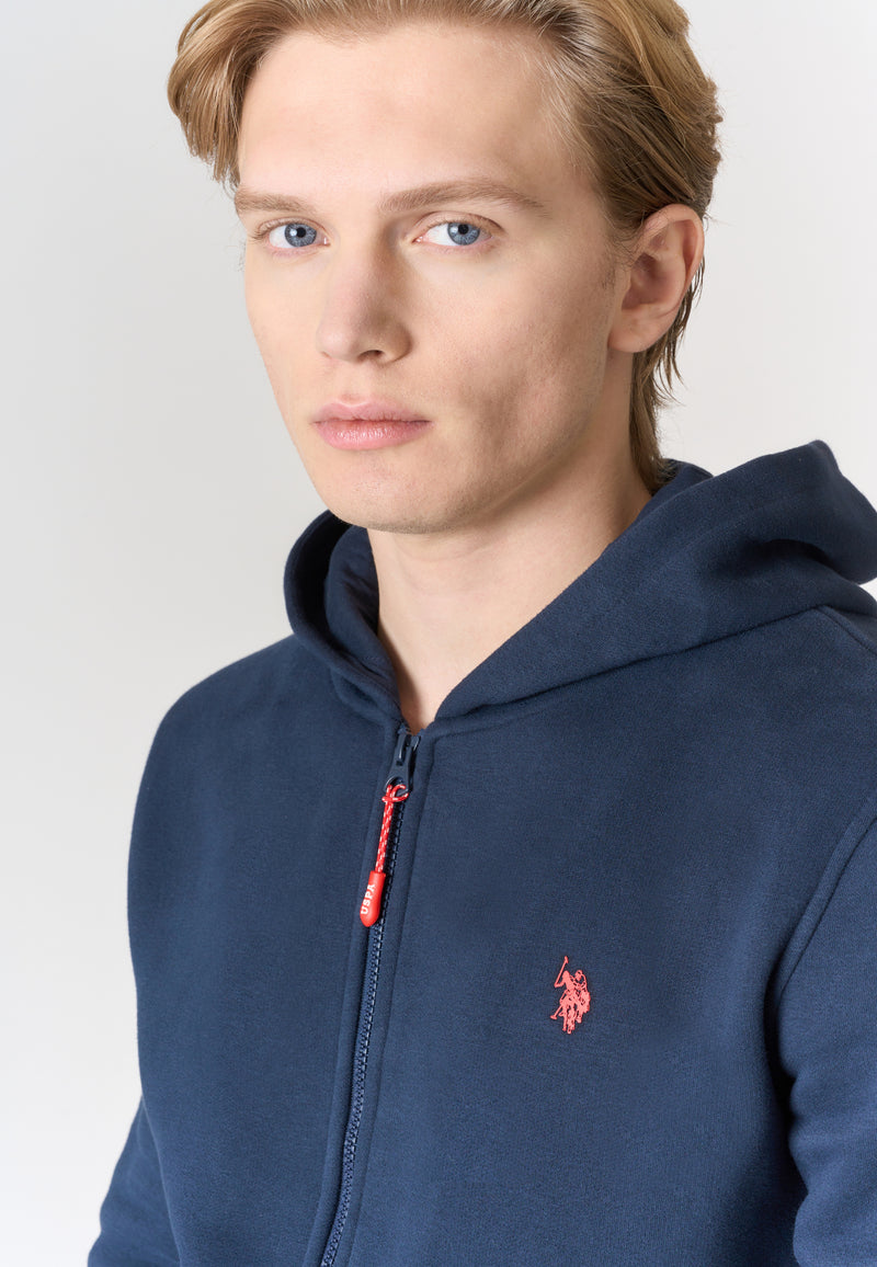 Felpa con cappuccio felpata internamente