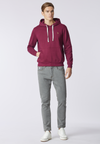 Felpa in cotone con cappuccio