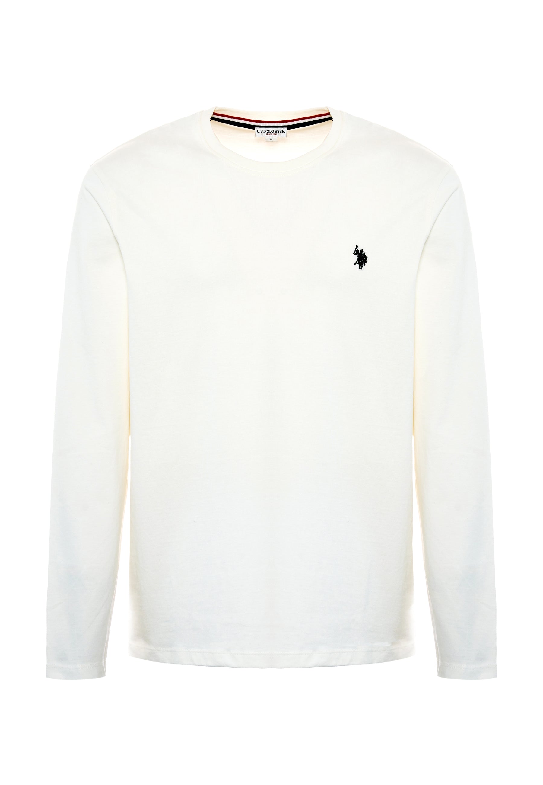T-shirt a maniche lunghe in heavy jersey