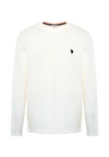 T-shirt a maniche lunghe in heavy jersey