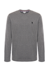 T-shirt a maniche lunghe in heavy jersey