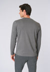 T-shirt a maniche lunghe in heavy jersey