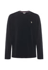 T-shirt a maniche lunghe in heavy jersey