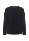 T-shirt a maniche lunghe in heavy jersey