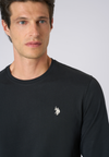 T-shirt a maniche lunghe in heavy jersey